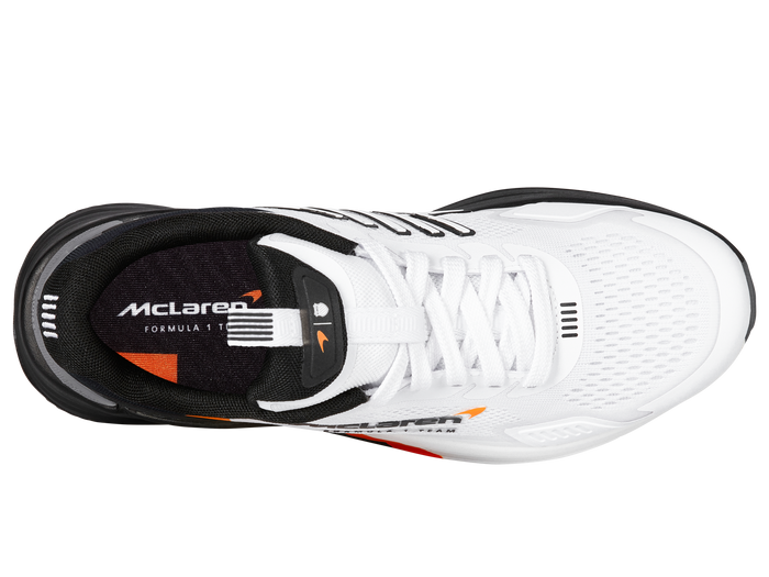 94410-196-M | AERO-ACTIVE II X MCLAREN F1 TEAM | WHITE/BLACK/PAPAYA