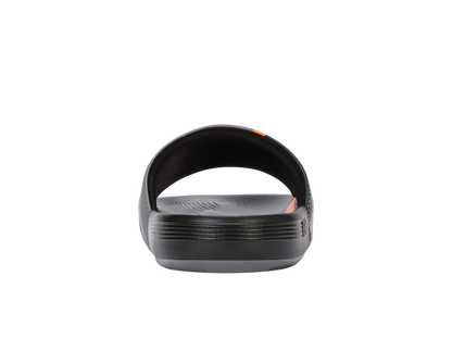 94422-090-M | SLIDE SANDAL X MCLAREN F1 TEAM | ANTHRACITE/BLACK/PAPAYA