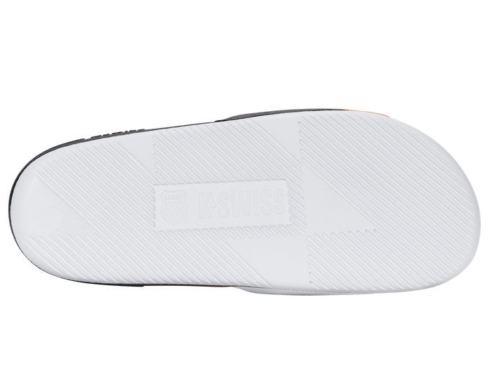 94422-196-M | SLIDE SANDAL X MCLAREN F1 TEAM | WHITE/BLACK/PAPAYA