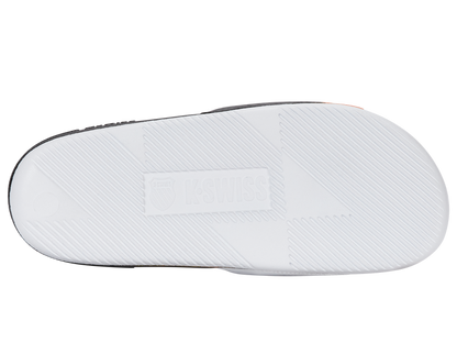 94422-196-M | SLIDE SANDAL X MCLAREN F1 TEAM | WHITE/BLACK/PAPAYA