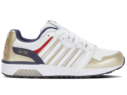 98532-194-M | SI-18 RANNELL USA | WHT/GOLD/PEACOT