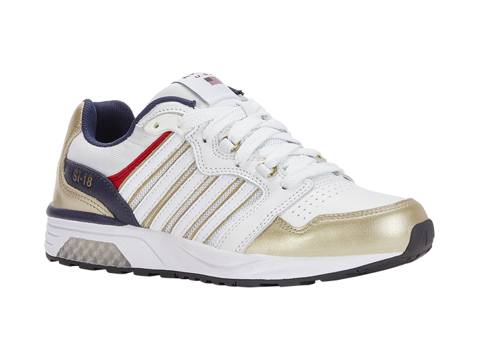 98532-194-M | SI-18 RANNELL USA | WHT/GOLD/PEACOT