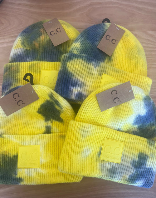CC Unisex Tie Dye Beanie