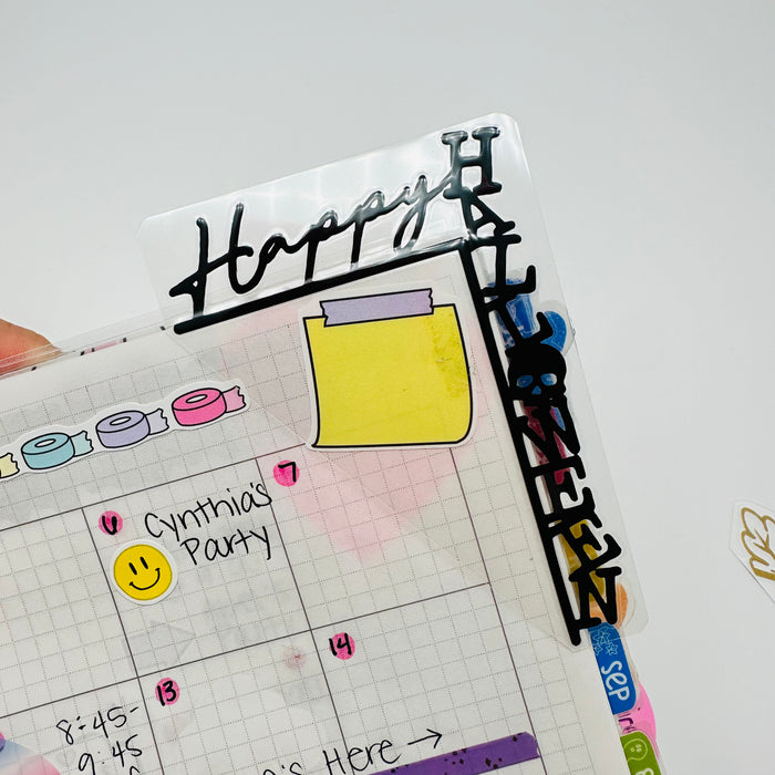 Happy Halloween Corner Tab