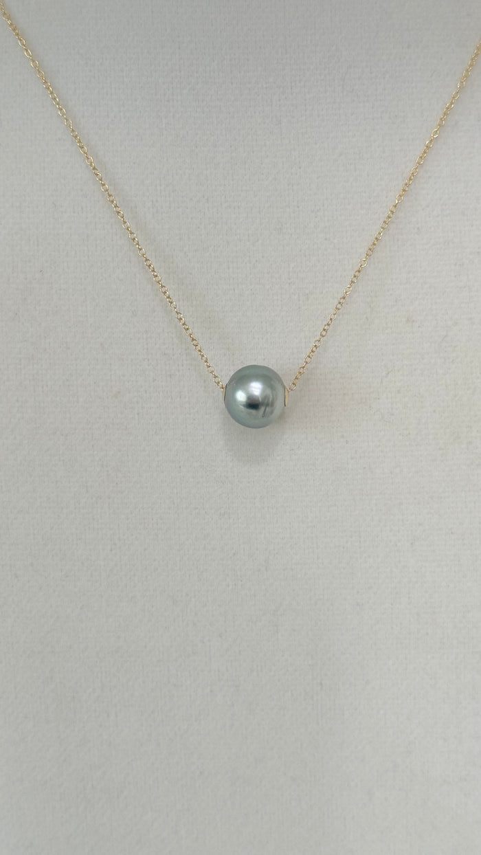 AAA Mermaid Tahitian pearl necklace