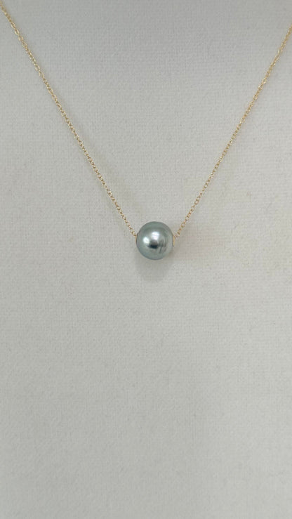 AAA Mermaid Tahitian pearl necklace