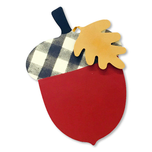 Acorn w/ Leaf Magnetic Art Pop