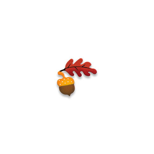 Acorn w/ Oak Leaf Magnet