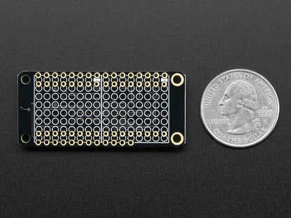 Adafruit 8x16 LED Matrix FeatherWing w/o Matrices by Adafruit - The Pi Hut
