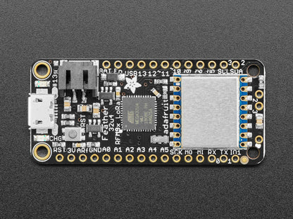 Adafruit Feather 32u4 RFM96 LoRa Radio - 433MHz (RadioFruit) by Adafruit - The Pi Hut