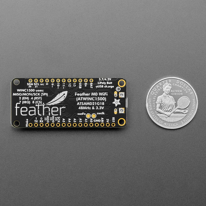 Adafruit Feather M0 WiFi - ATSAMD21 + ATWINC1500 by Adafruit - The Pi Hut