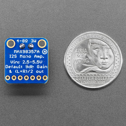Adafruit I2S 3W Class D Amplifier Breakout - MAX98357A by Adafruit - The Pi Hut