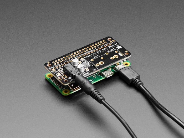 Adafruit I2S Audio Bonnet for Raspberry Pi (UDA1334A) [Discontinued] by Adafruit - The Pi Hut