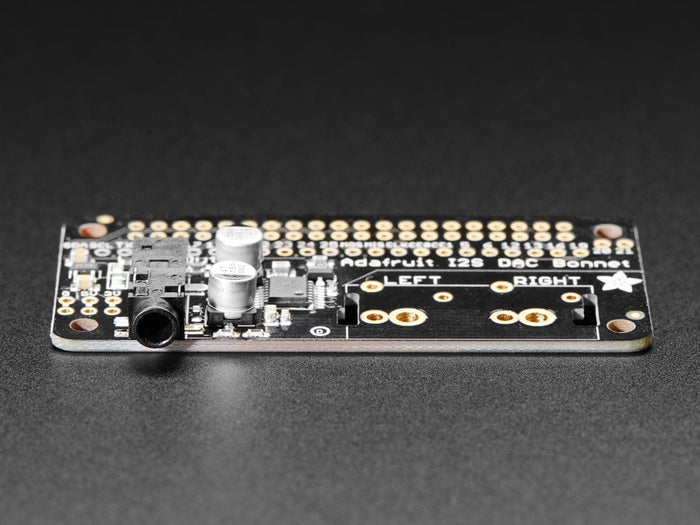Adafruit I2S Audio Bonnet for Raspberry Pi (UDA1334A) [Discontinued] by Adafruit - The Pi Hut
