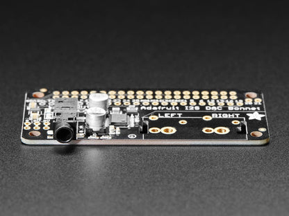Adafruit I2S Audio Bonnet for Raspberry Pi (UDA1334A) [Discontinued] by Adafruit - The Pi Hut