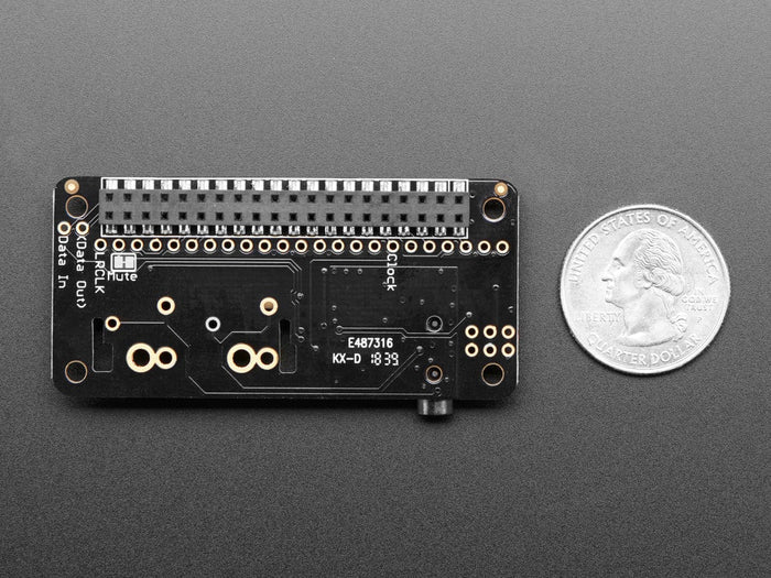 Adafruit I2S Audio Bonnet for Raspberry Pi (UDA1334A) [Discontinued] by Adafruit - The Pi Hut