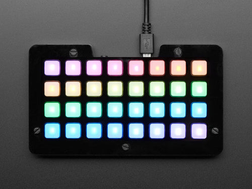 Adafruit NeoTrellis M4 with Enclosure and Buttons Kit Pack [discontinued] by Adafruit - The Pi Hut