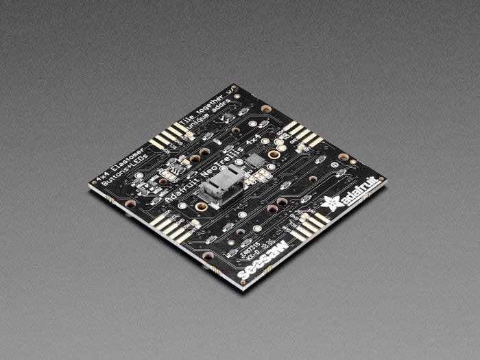 Adafruit NeoTrellis RGB Driver PCB for 4x4 Keypad by Adafruit - The Pi Hut