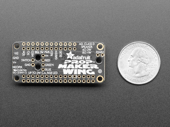 Adafruit Prop-Maker FeatherWing by Adafruit - The Pi Hut