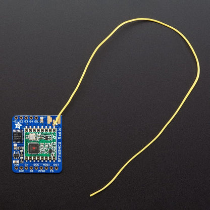 Adafruit RFM69HCW Transceiver Radio Breakout - 868 or 915 MHz (RadioFruit) by Adafruit - The Pi Hut