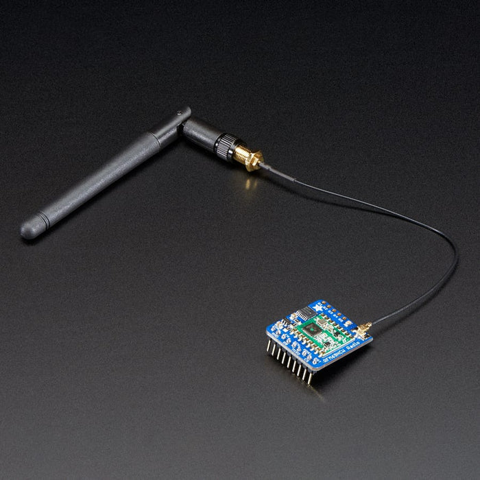 Adafruit RFM95W LoRa Radio Transceiver Breakout - 868 or 915 MHz (RadioFruit) by Adafruit - The Pi Hut