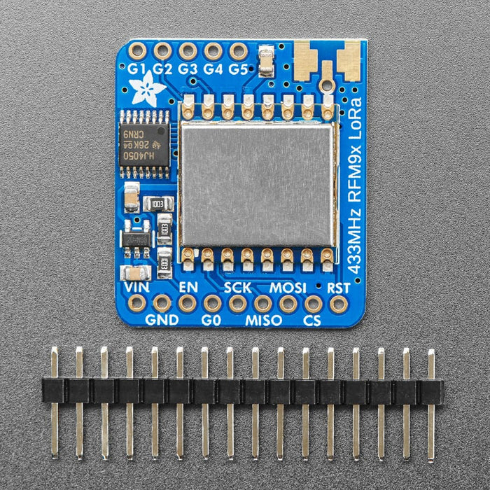 Adafruit RFM96W LoRa Radio Transceiver Breakout - 433 MHz (RadioFruit) by Adafruit - The Pi Hut