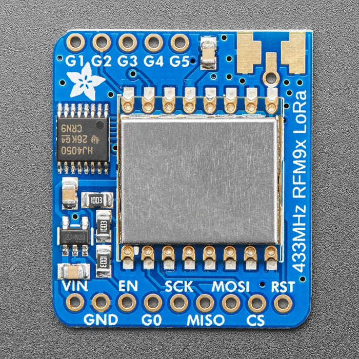 Adafruit RFM96W LoRa Radio Transceiver Breakout - 433 MHz (RadioFruit) by Adafruit - The Pi Hut