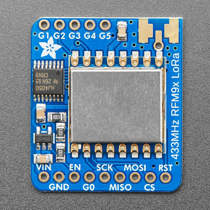 Adafruit RFM96W LoRa Radio Transceiver Breakout - 433 MHz (RadioFruit) by Adafruit - The Pi Hut