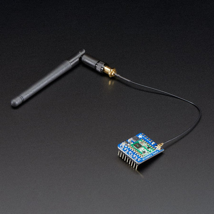 Adafruit RFM96W LoRa Radio Transceiver Breakout - 433 MHz (RadioFruit) by Adafruit - The Pi Hut