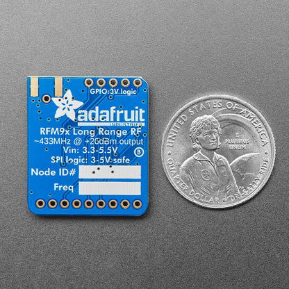 Adafruit RFM96W LoRa Radio Transceiver Breakout - 433 MHz (RadioFruit) by Adafruit - The Pi Hut