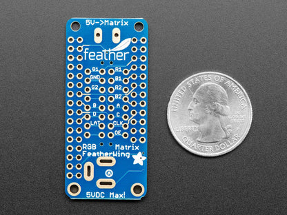 Adafruit RGB Matrix Featherwing Kit (For RP2040, M0 and M4 Feathers) by Adafruit - The Pi Hut