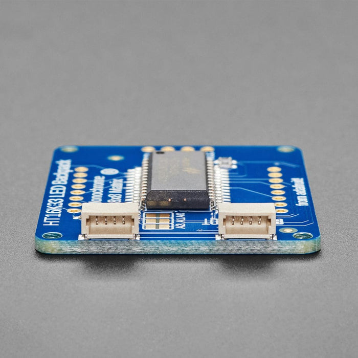 Adafruit Small 1.2" 8x8 LED Matrix with I2C Backpack - Yellow by Adafruit - The Pi Hut