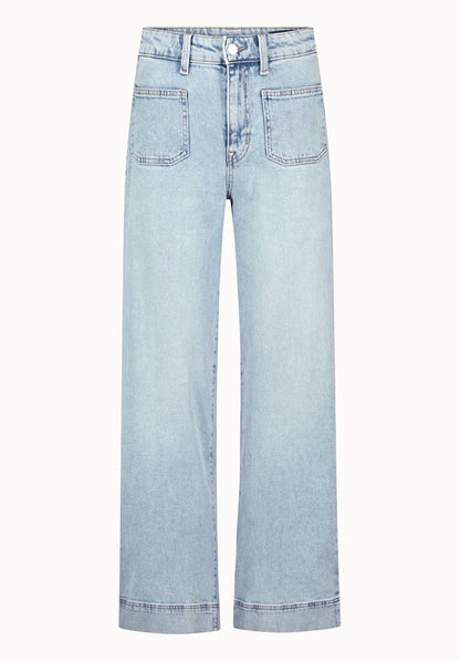 Buffalo Women Jeans Navy Denim Denim Pants Stretch