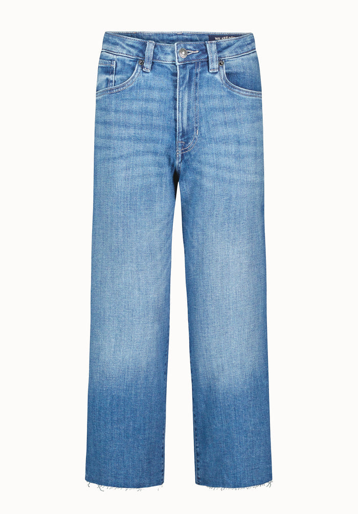Buffalo Women Jeans Navy Denim Denim Pants Stretch
