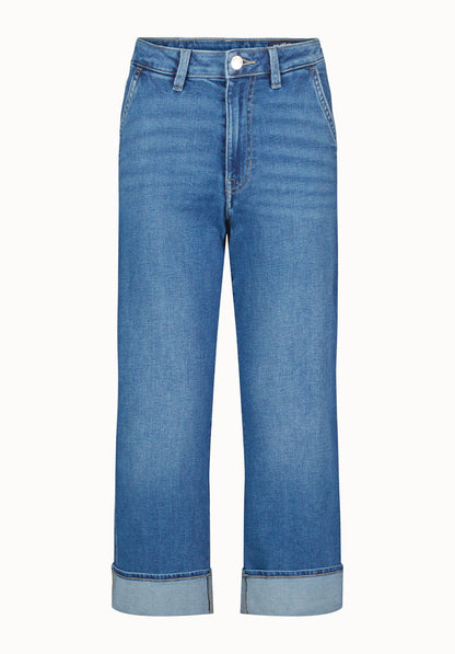 Buffalo Women Jeans Navy Denim Denim Pants Stretch