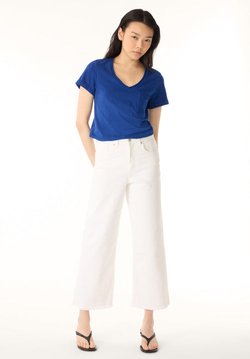 Buffalo Women Pants White Denim Denim Pants Stretch