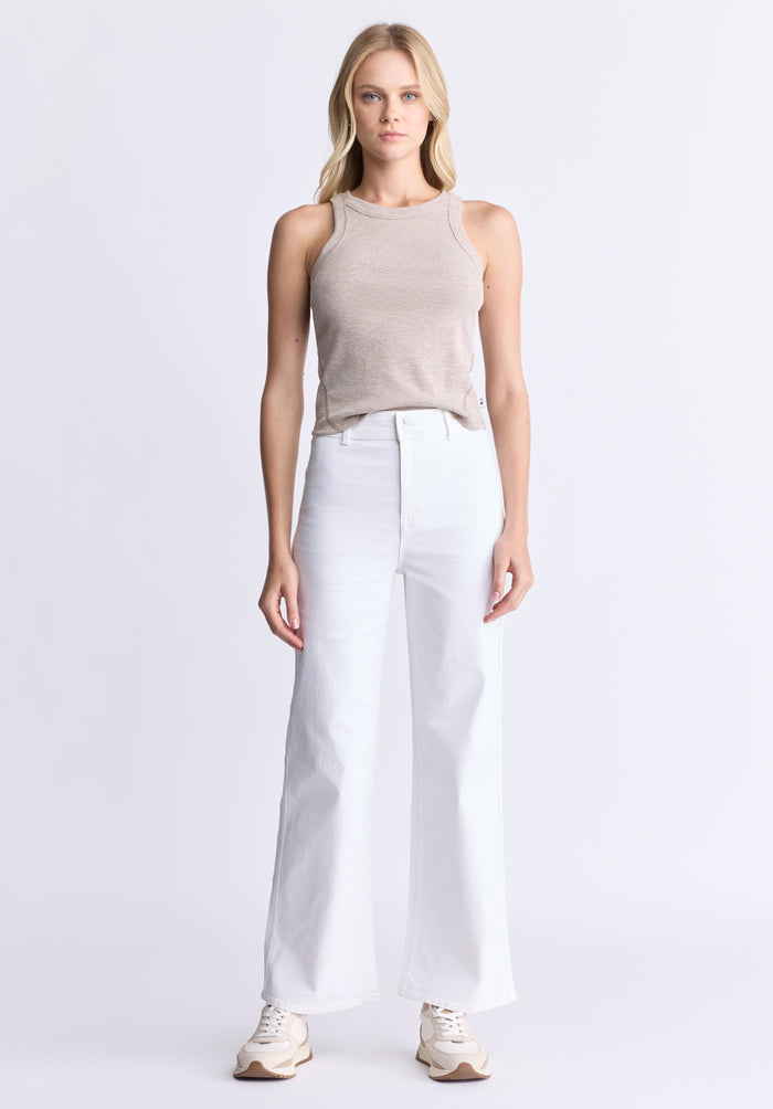 Buffalo Women Jeans White Denim Denim Pants