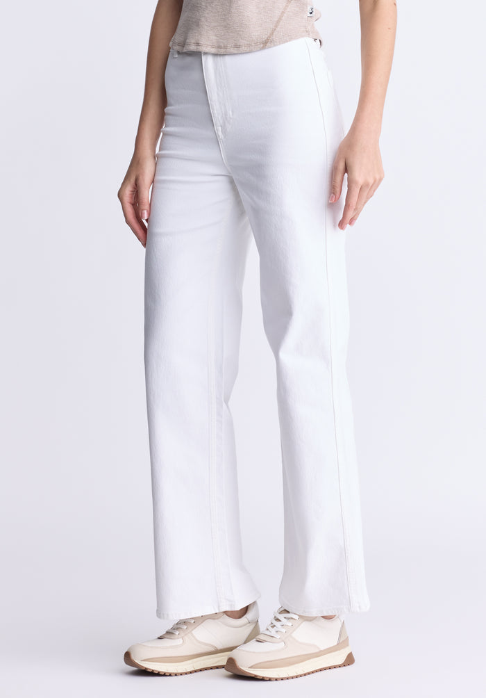 Buffalo Women Jeans White Denim Denim Pants
