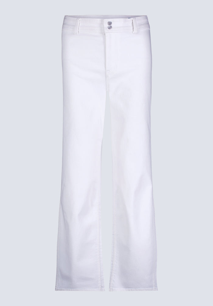 Buffalo Women Jeans White Denim Denim Pants