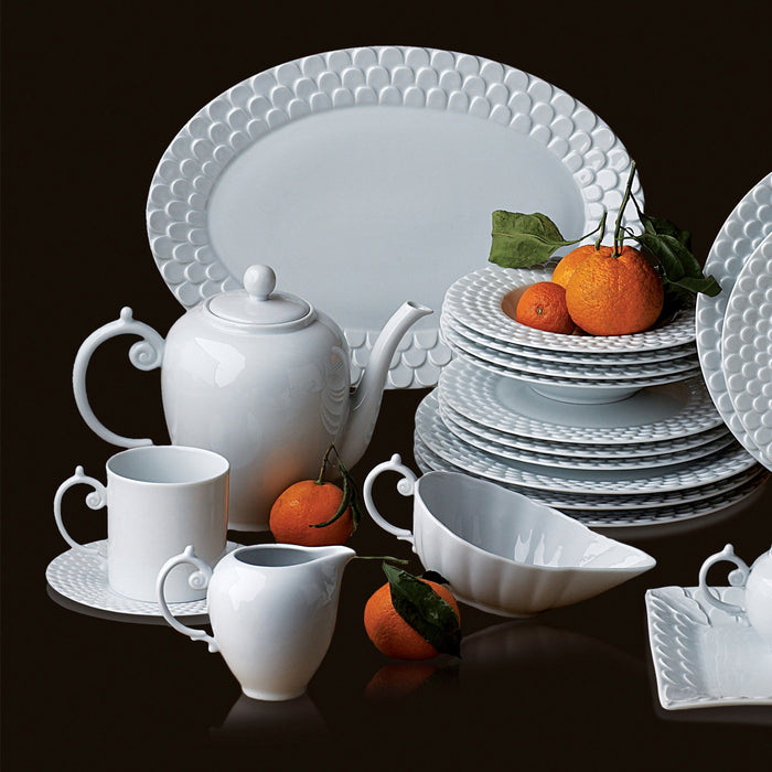 Aegean Saucer - White