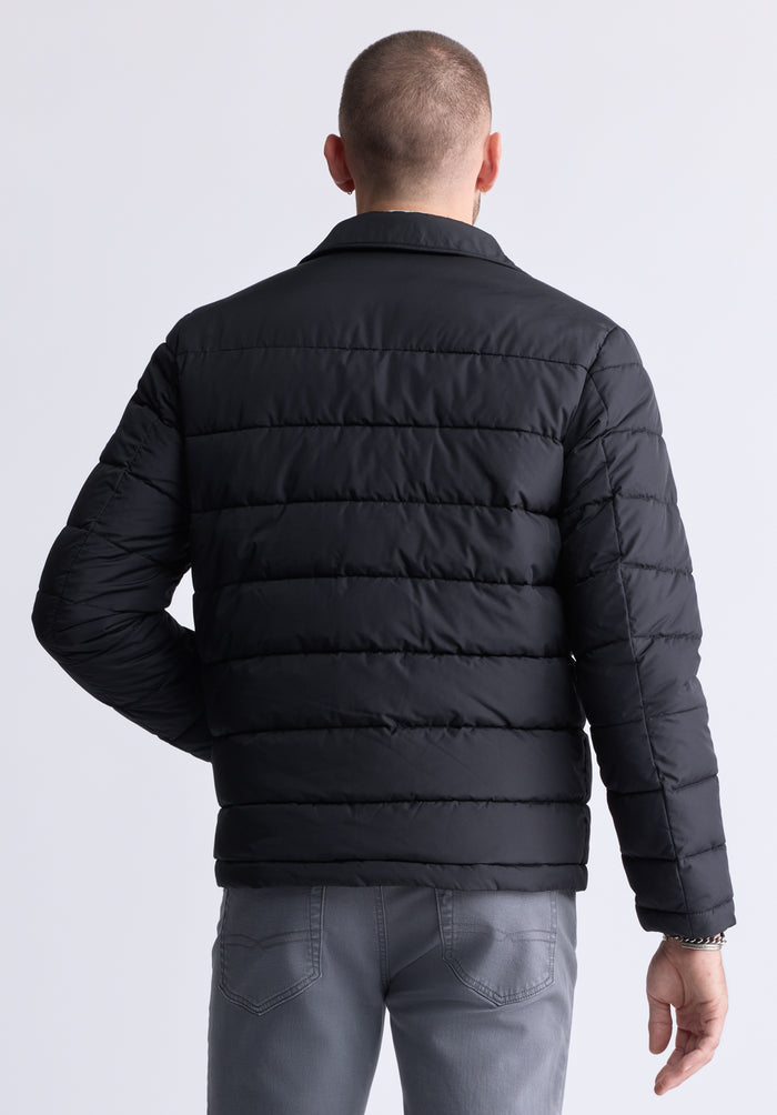 Buffalo Men Jackets Oxford Woven Casual Jackets Layer-Ready Jacket Easy-Care Styling