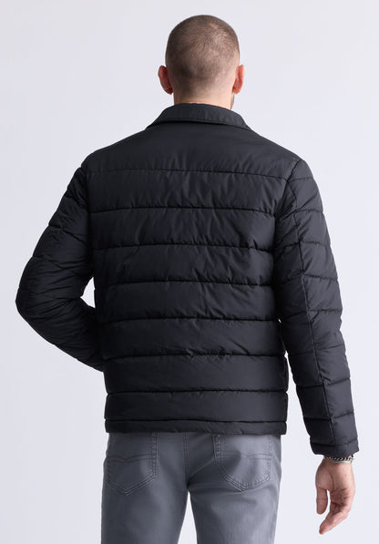 Buffalo Men Jackets Oxford Woven Casual Jackets Layer-Ready Jacket Easy-Care Styling