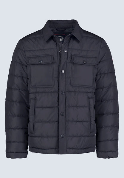 Buffalo Men Jackets Oxford Woven Casual Jackets Layer-Ready Jacket Easy-Care Styling