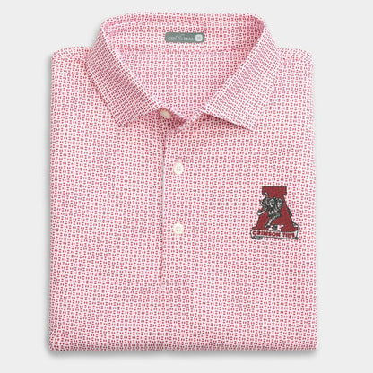 Alabama Vault Trellis Printed Performance Polo