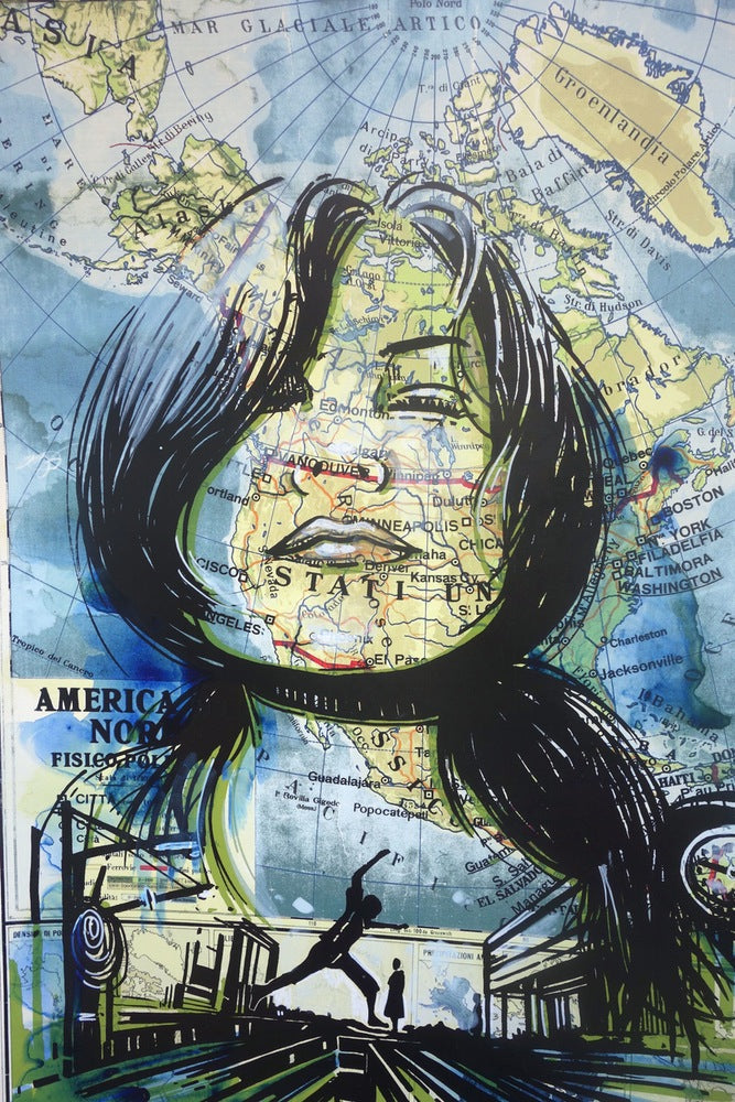 ALICE PASQUINI - Into The Great Wild Open - HAND FINISHED, ed 100