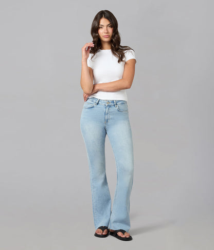 ALICE-TD High Rise Flare Jeans
