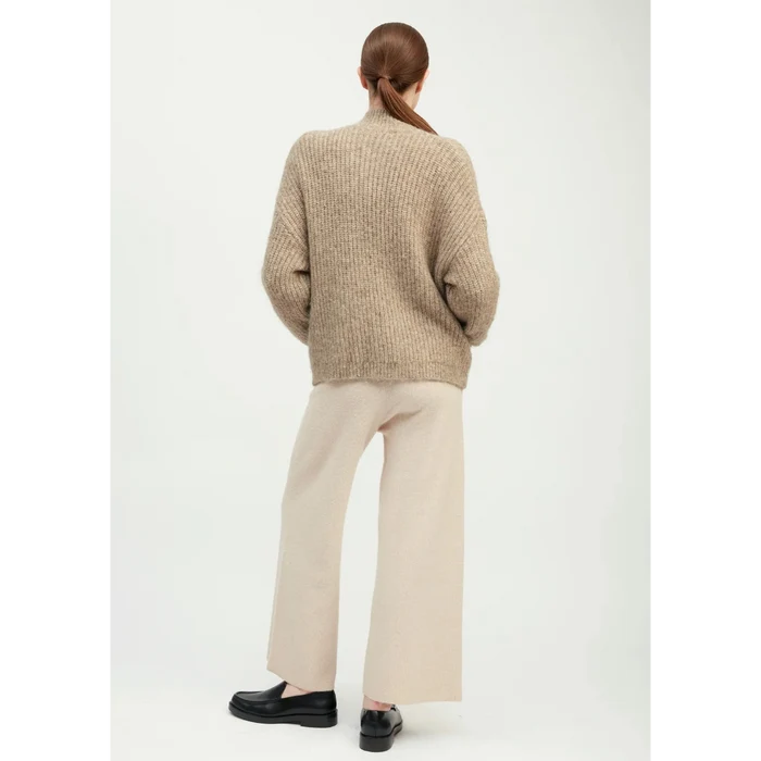 Alpaca Bomber Zip Cardigan