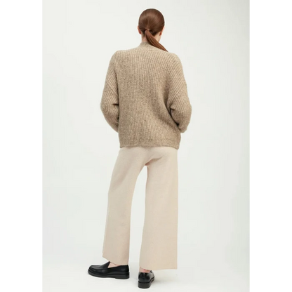 Alpaca Bomber Zip Cardigan