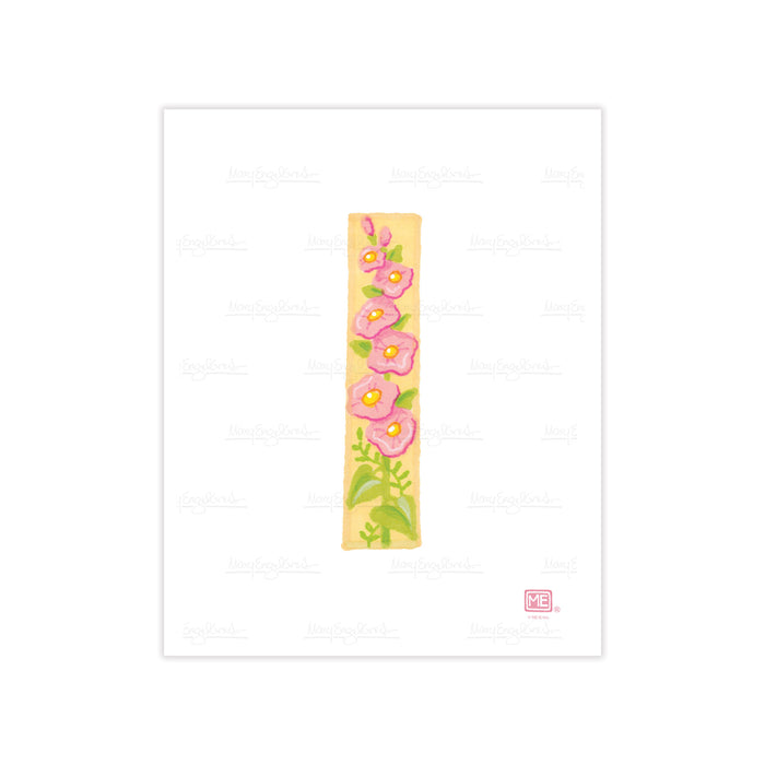Alphabet Garden Letter I Small Print