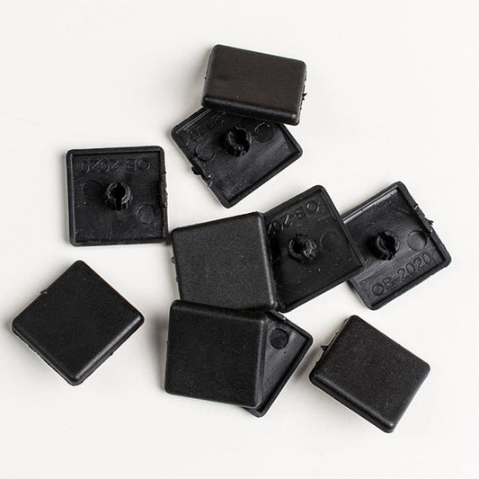 Aluminium Extrusion End Cap (for 20x20) - pack of 10 by Adafruit - The Pi Hut
